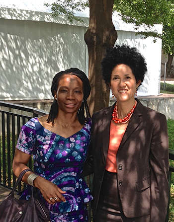 Dr. Comfort Lamptey and Layli Maparyan