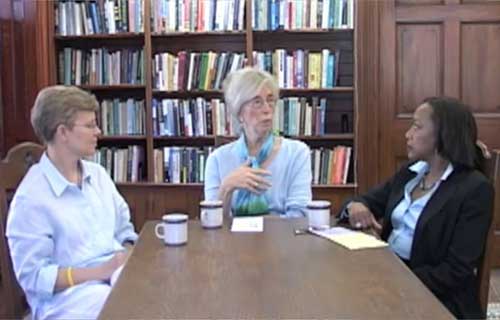 Amy Banks, Judith Jordan, and Maureen Walker